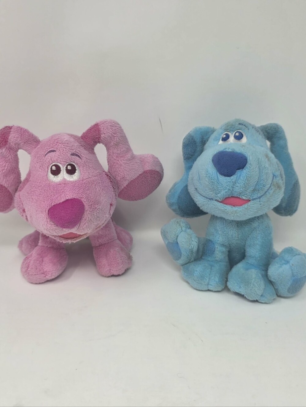 Blue's Clues & You Plush Lot Blue Magenta Soft Stuffed Animals Nickelodeon